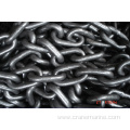 Factory Supplied Flash Welding Black Coated Grade 2 anchor chain For Marine Vessels